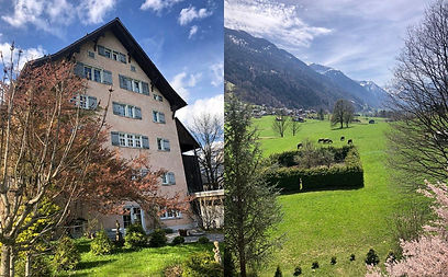 Le Landvogthaus d’aujourd’hui avec vue sur le Grosstal